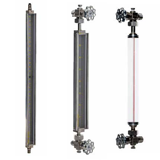 Indicadores Tubulares de vidrio y Blindados para Nivel