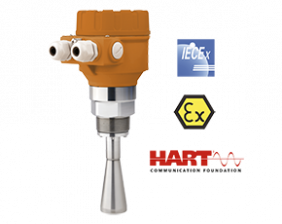 Transmisor de nivel de radar sin contacto